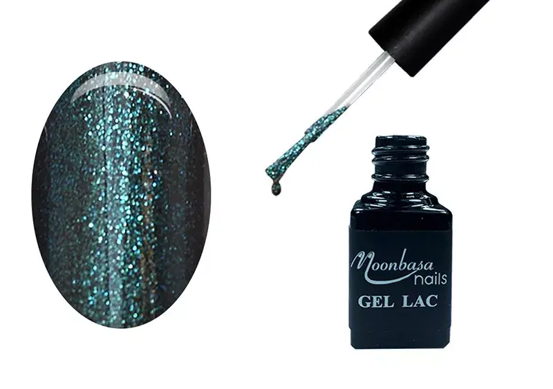 Alacsony ár One step gel polish 5ml 144 Glittery poison green