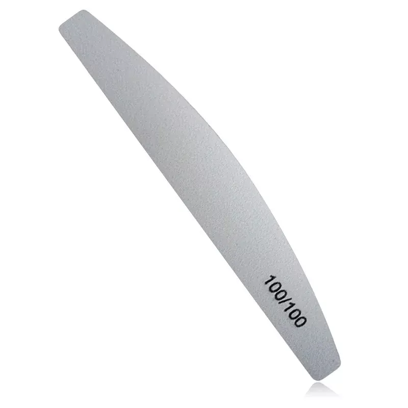 Curved file 100/100 1055 White with black centre Prémium