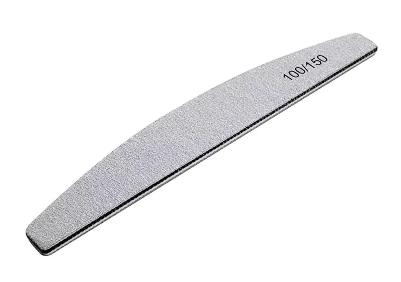 Bestseller Curved file 100/150 1052 Grey with black centre