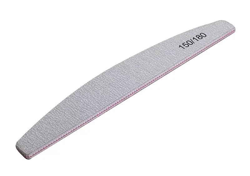 Kedvezmény Curved file 150/180 1051 Grey with pink centre