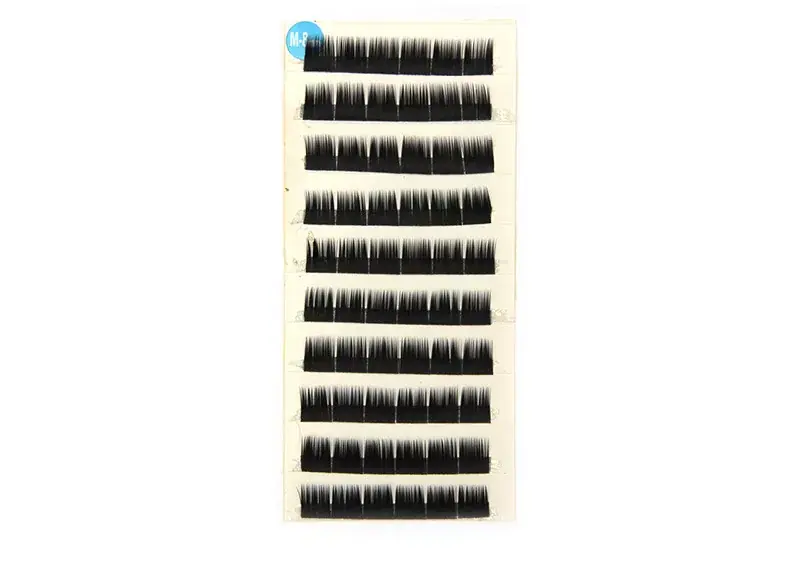 Kihagyhatatlan ajánlat Fake eyelashes in a row, M-shaped, 8 mm
