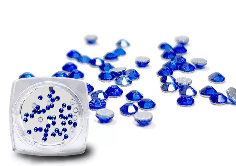 Legjobb ár Crystal rhinestones 50 pcs SS6 Sapphire