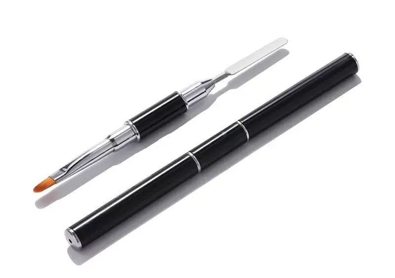 Szuper ajánlat Gel brush with spatula Z030 Black
