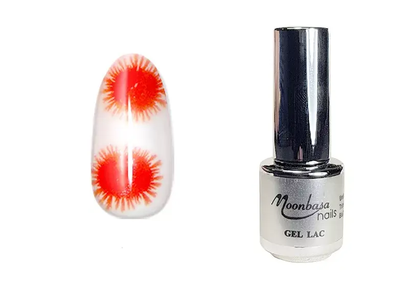 Snow-ice gel polish 4ml 727 Neon orange Outlet