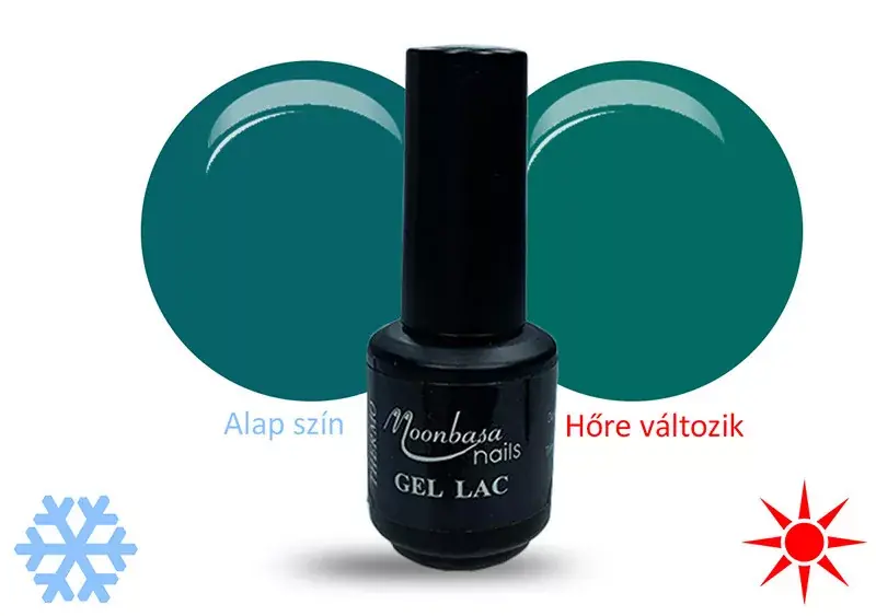 Thermo gel polish 5ml 419 Leaf green-light green Kedvezményes ár