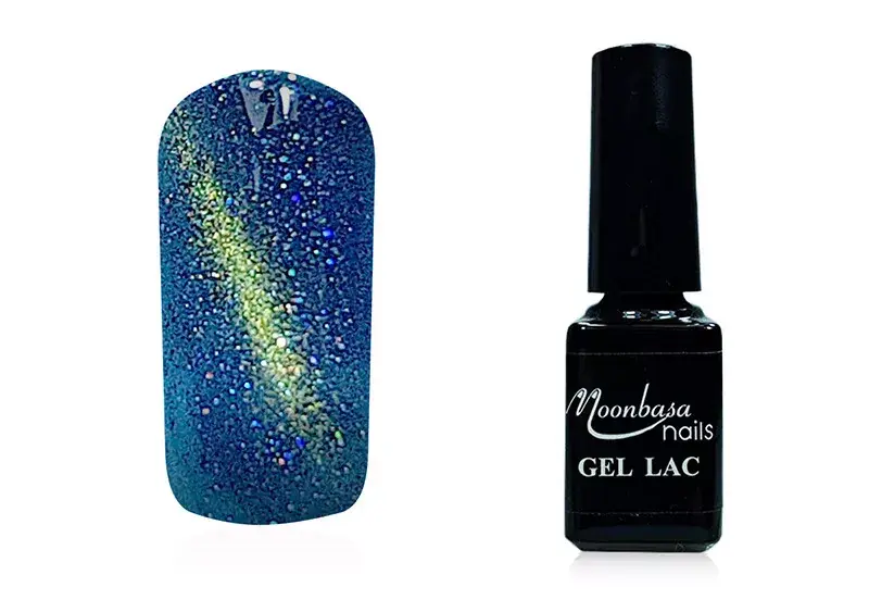 Akciós ár Tiger eye gel polish 5ml 843 Sparkling velvet blue