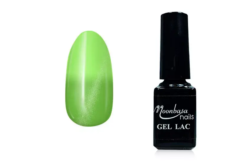 Tiger eye thermo gel polish 5ml 868 Hummingbird green - coral green Akció