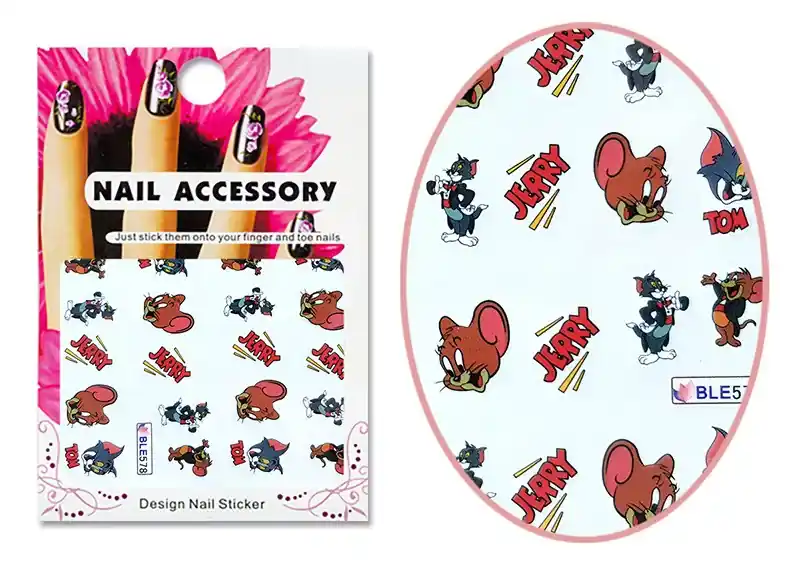 Csak ma Acrylic effect sticker BLE-0578 Tom and Jerry