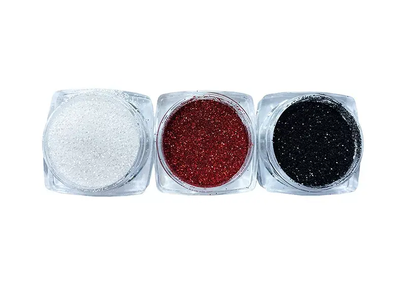 Glitter powder set 3 pcs Basic Vedd meg online