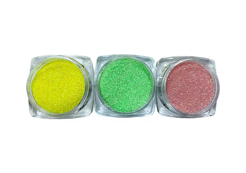 Gyors kiszállítás Glitter powder set, 3 pieces Spring