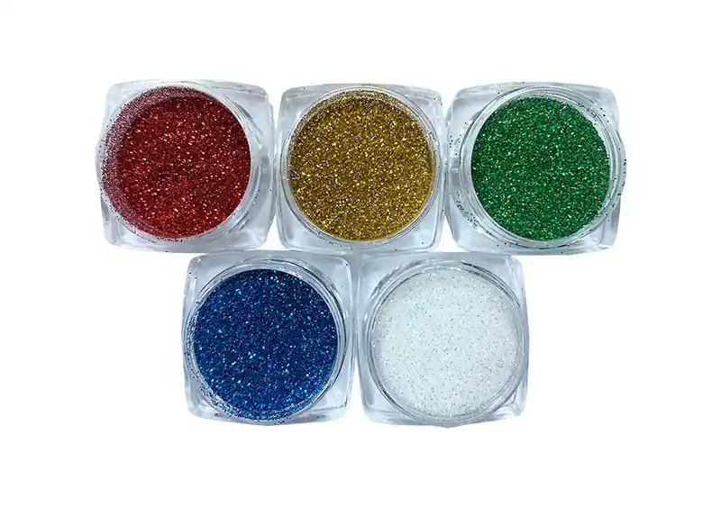Legnépszerűbb Glitter powder set, 5 pieces Christmas
