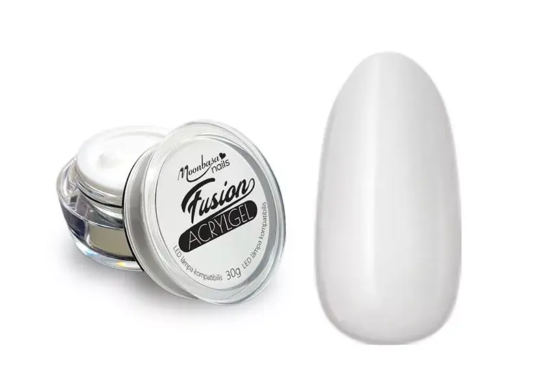 Exkluzív ajánlat Fusion Acrylgel jar 30g 001 Transparent Hema-free