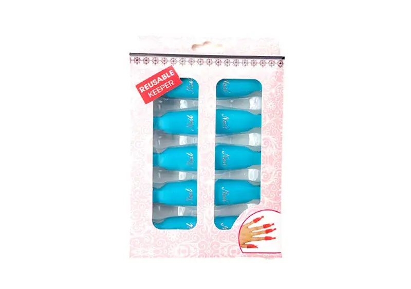 Soaking tweezers set 2x5 pcs Blue Korlátozott ajánlat
