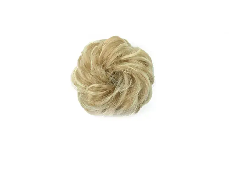 Akció Rubber hair tie/ponytail holder A302Q5-14H613 Highlighted blonde