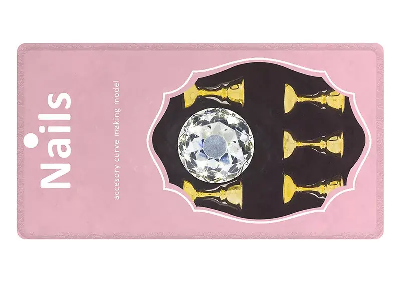Árcsökkenés Magnetic decorative tip holder with diamond Silver