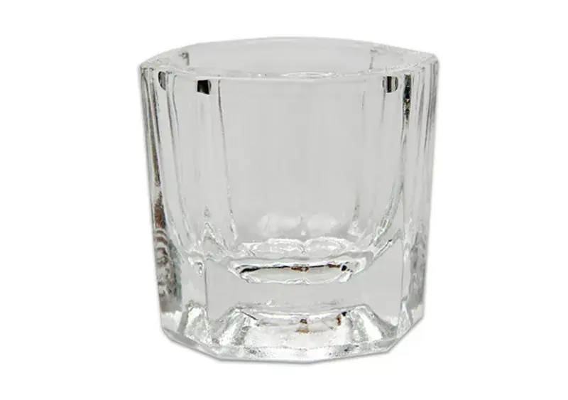 Glass jar for porcelain powder Transparent Legkelendőbb
