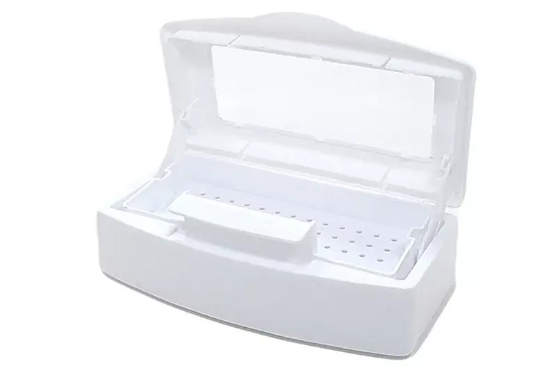 Végkiárusítás Rectangular sterilising box White