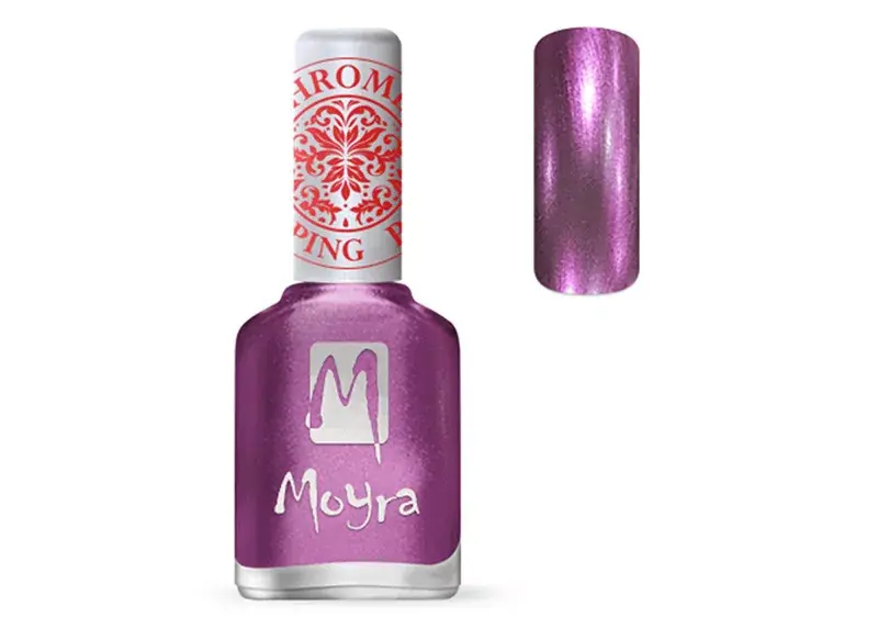 Nyomdalakk - Moyra 12ml SP 28 Chrome Purple Csak ma
