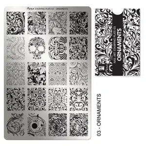 Azonnali szállítás Nyomdalemez - Moyra 03 Ornaments