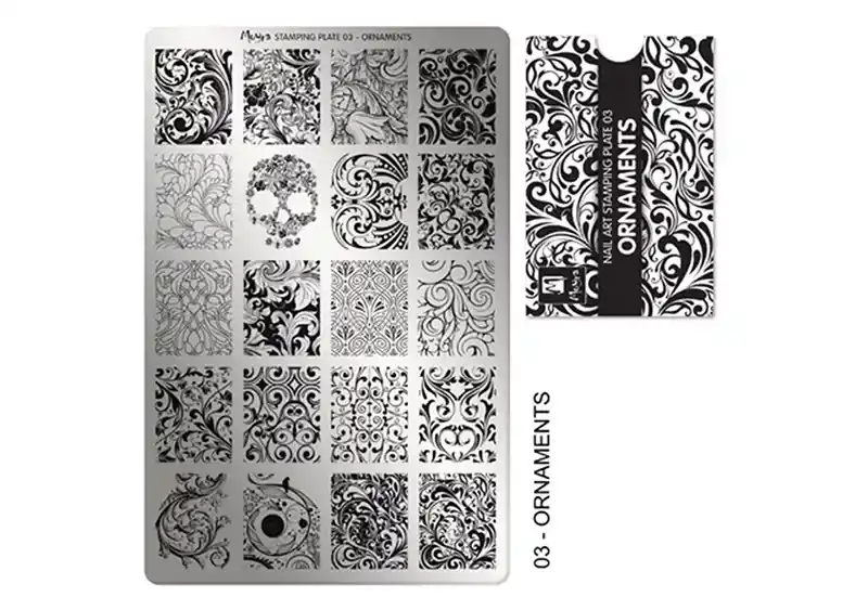 Azonnali szállítás Nyomdalemez - Moyra 03 Ornaments
