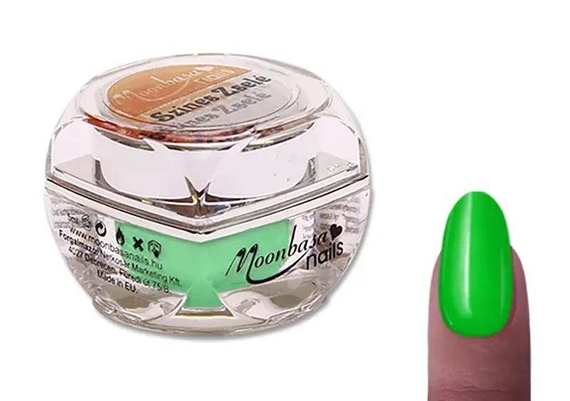 Végkiárusítás Színes zselé 5ml 023 Sötét neonos zöld