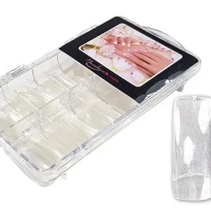 Kihagyhatatlan ajánlat Nail tip box 100 db 001-C Átlátszó