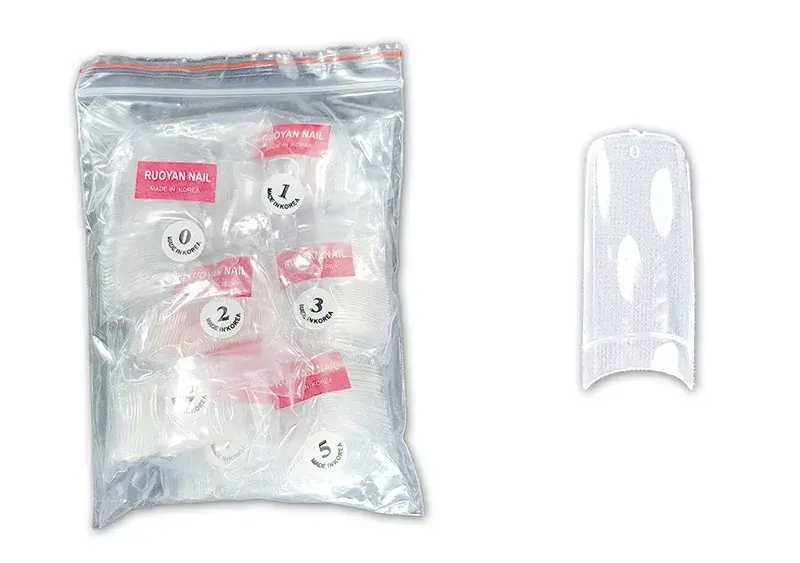 Vedd meg online Műköröm Nail tip csomag 500db 004-C Átlátszó
