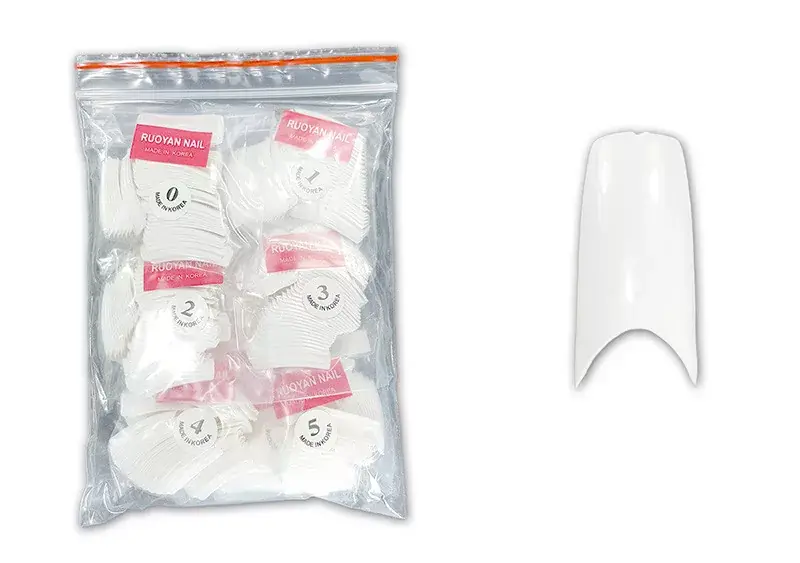 Kihagyhatatlan ajánlat Műköröm Nail tip csomag 500db 005-W American - fehér