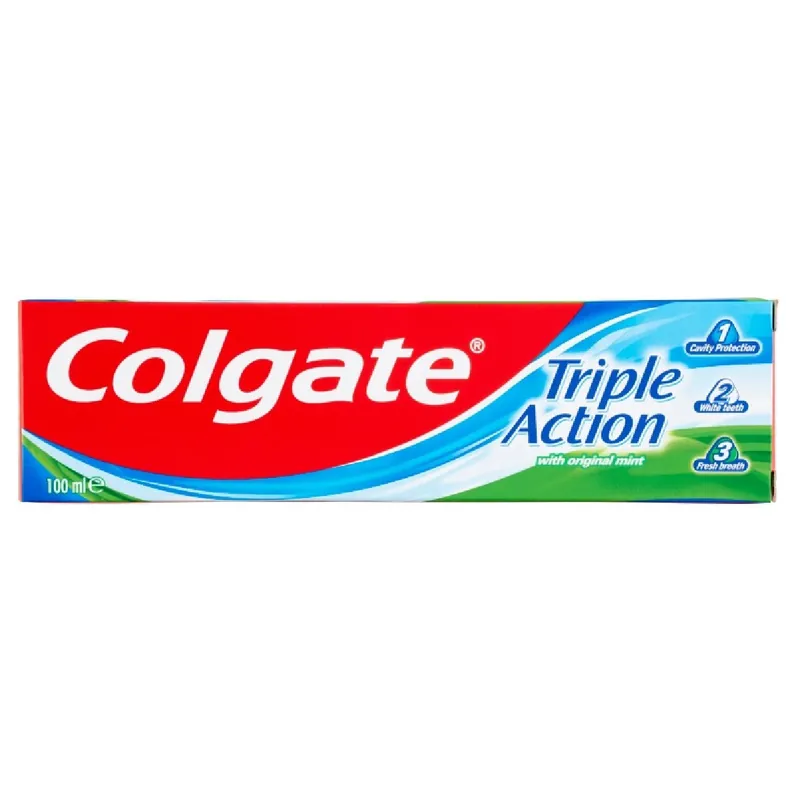 Colgate fogkrém 100 ml Triple Action Biztonságos vásárlás