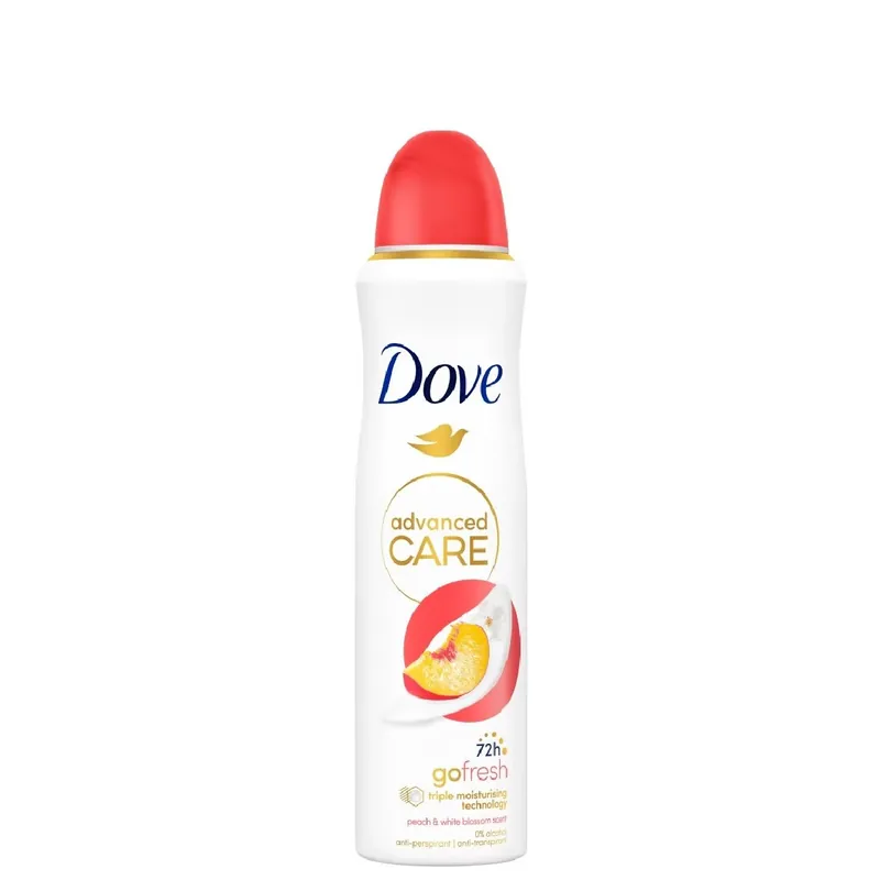Dove dezodor 150 ml Peach and White Blossom Go Fresh Expressz szállítás