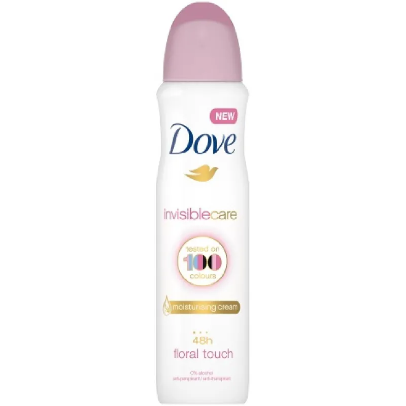 Azonnali szállítás Dove dezodor 150 ml Floral touch Invisible Care