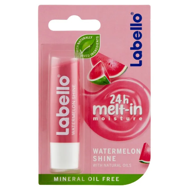 Vásárlói kedvenc Labello ajakápoló 4,8 g Shine Watermelon