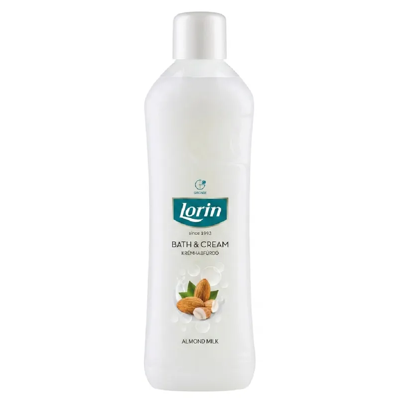 Gyors szállítás Lorin krémhabfürdő 2 Liter, Almond Milk