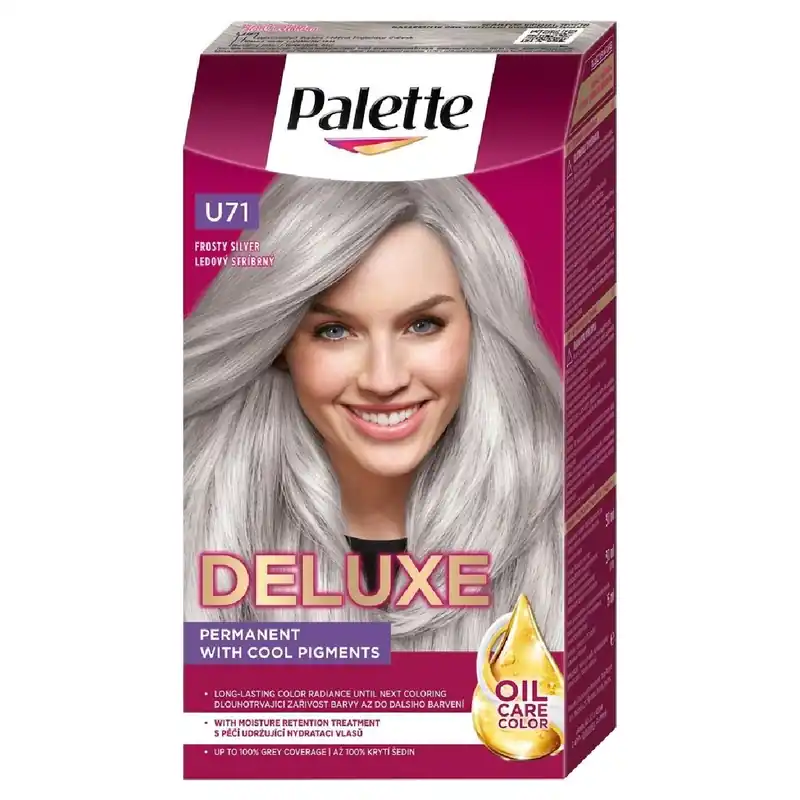 Palette Deluxe hajfesték 115 ml Fagyos ezüst U17 Legjobb ár