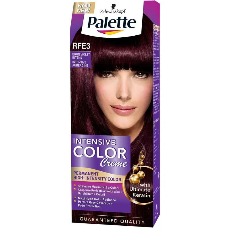Palette hajfesték 50 ml Intensive Cream Color Intenzív Padlizsán - RFE3 (4-89) Kedvezmény