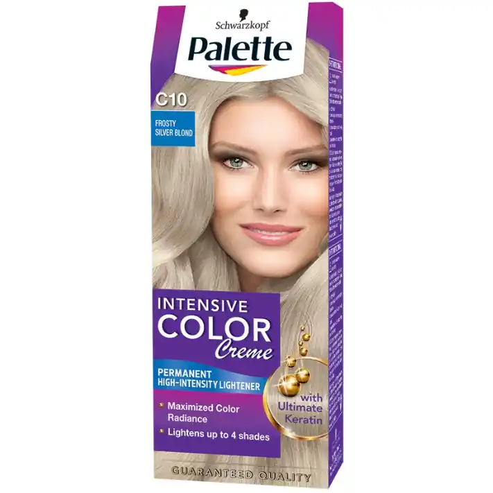 Újdonság Palette hajfesték 50 ml Intensive Cream Color- Sarki Ezüstszőke - C10 (10-1)
