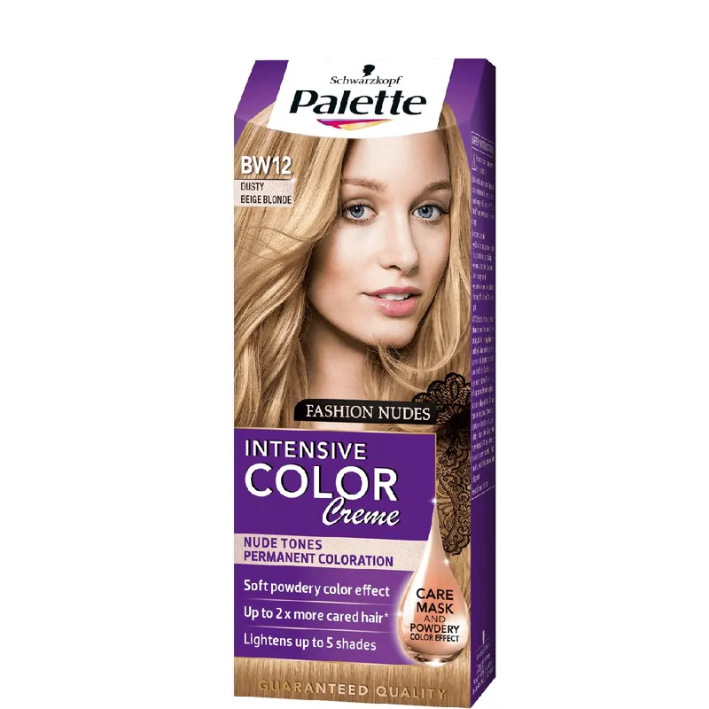 Palette hajfesték 50 ml Intensive Cream Color- Világos Szöke - BW12 (12-46) Utolsó esély