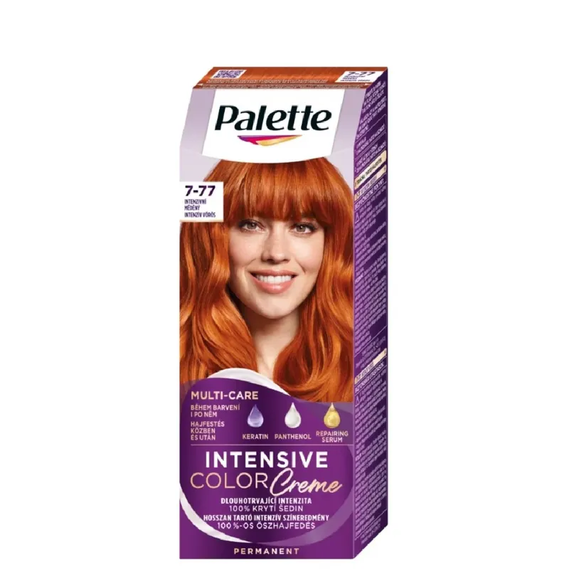 Palette hajfesték 50 ml Intensive Cream Color-Intenzív vörös 7-77 Legnépszerűbb