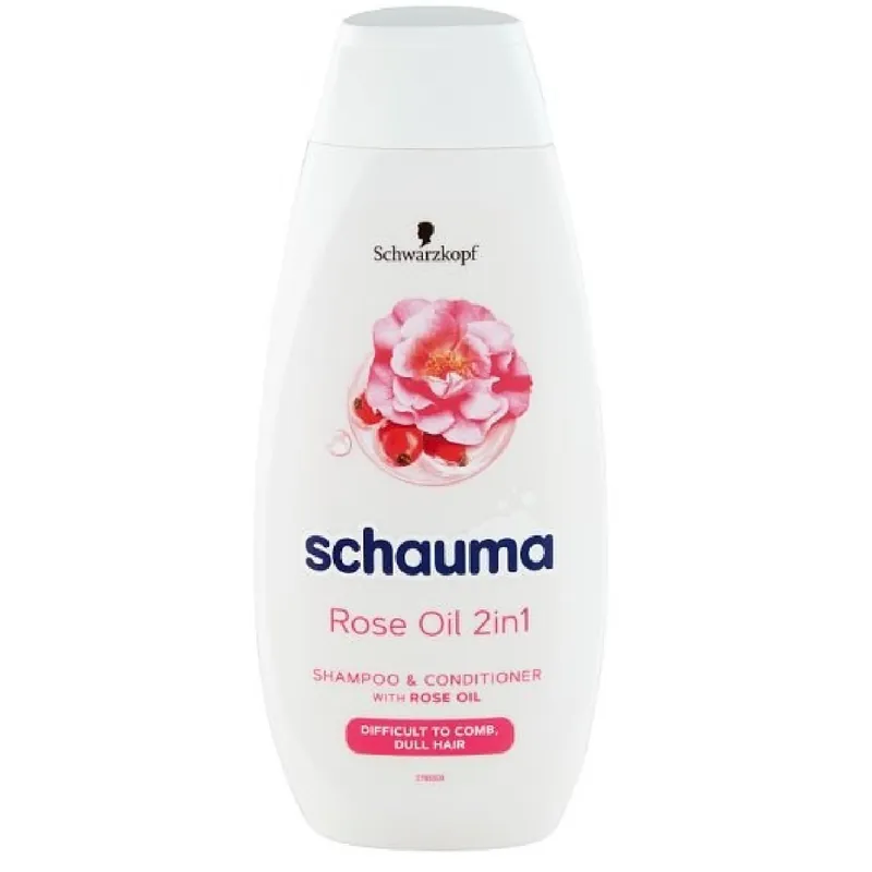 Schauma sampon 400 ml Rose Oil 2in1 Női Bestseller
