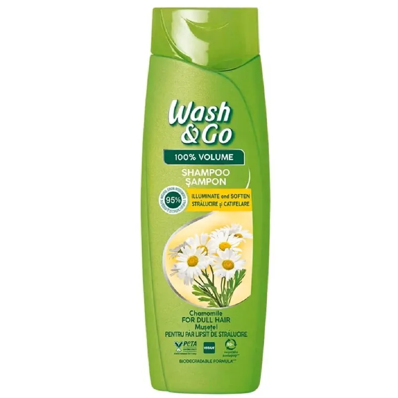 Bestseller Wash and Go sampon 360 ml Chamomile