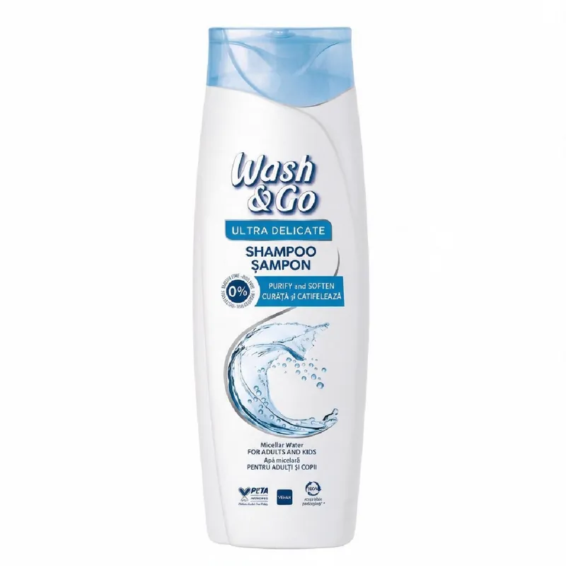 Wash and Go sampon 360 ml Micellar Water Legjobb ár