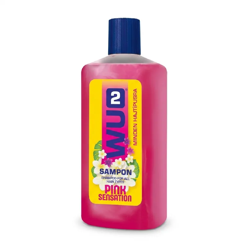 Szuper ajánlat WU 2 sampon 1 literes minden hajtípusra Pink Sensation