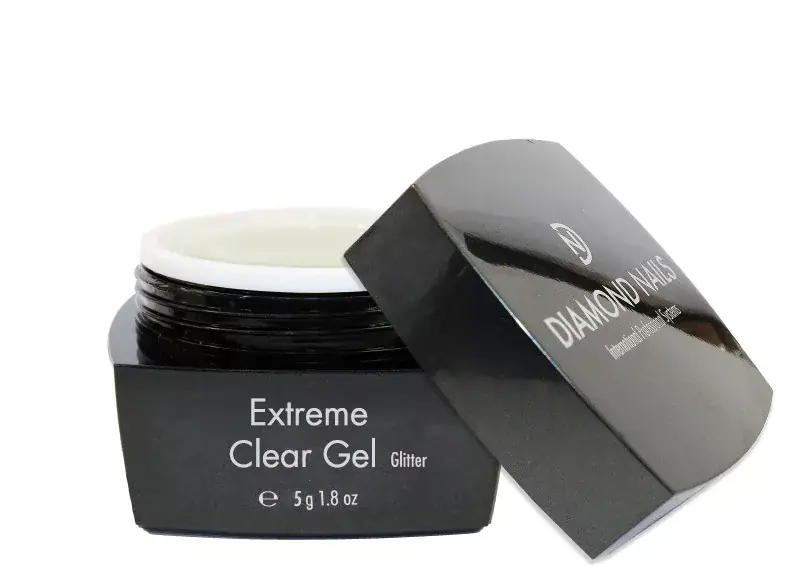 Extreme Clear Glitter Gel 5g - HEMA-mentes Csak ma