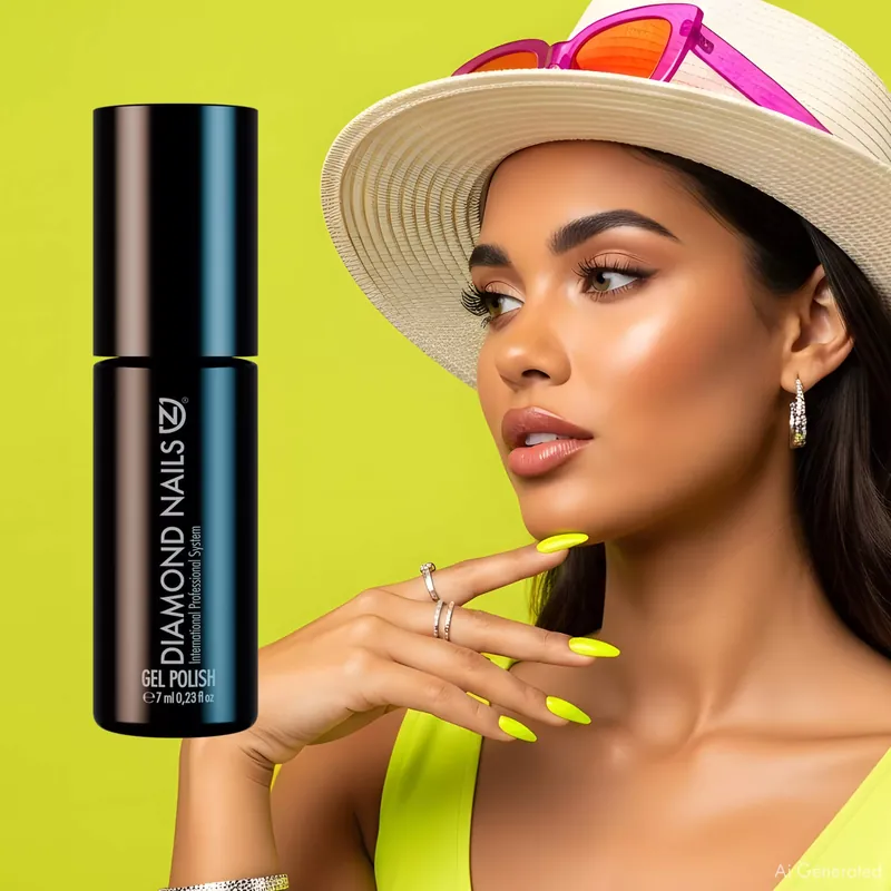 Gél Lakk - Neon sárga - DN149 - 7ml - Hema mentes Gyors kiszállítás