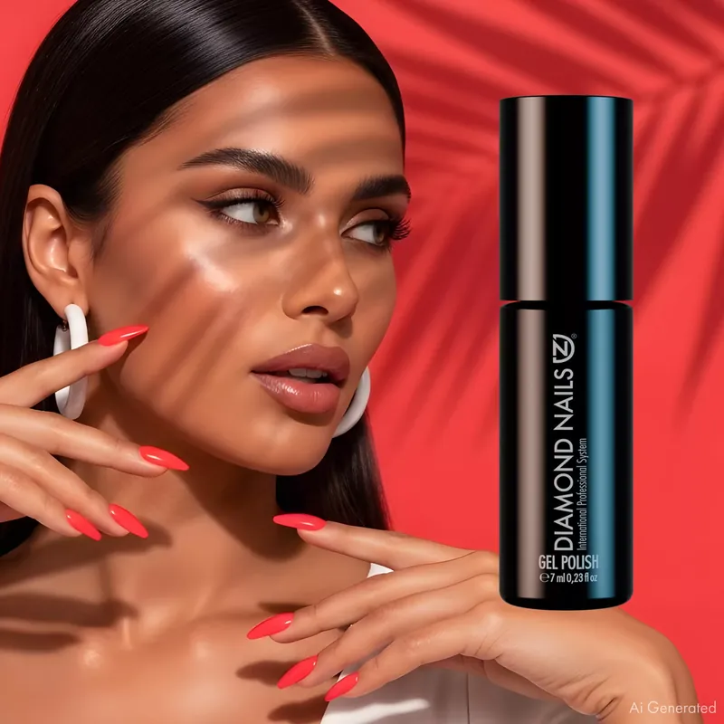 Gél Lakk - Neon korall - DN151 - 7ml - Hema mentes Legjobb ár