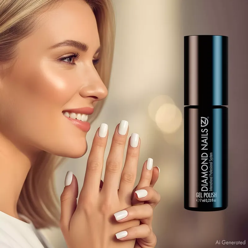 Vedd meg online Gél Lakk - Orchidea fehér - DN173 - 7ml - Hema mentes