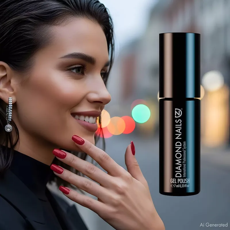Expressz kézbesítés Gél Lakk - Decadence (bordó) - DN199 - 7ml - Hema mentes