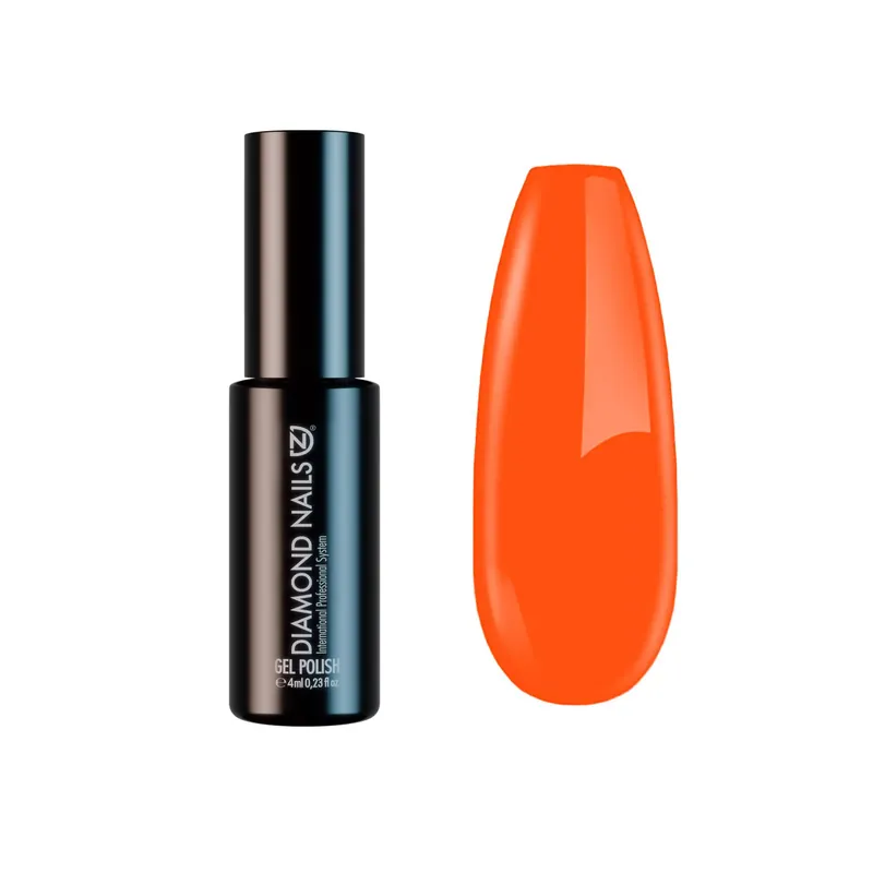 Gél Lakk 4ml -DN050 - Neon narancssárga - Új ecsettel! Árengedmény