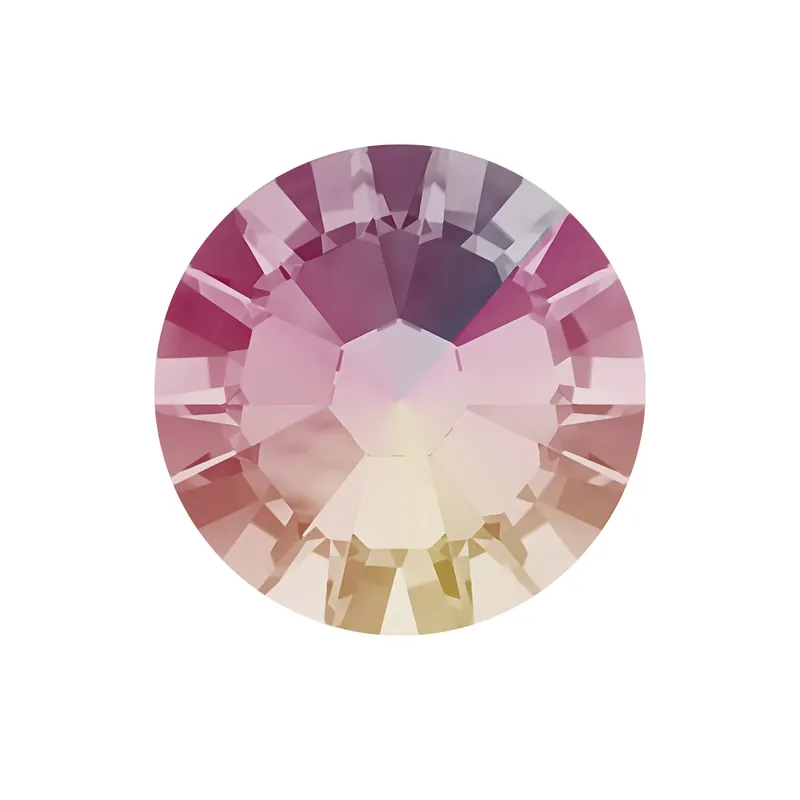 Végkiárusítás Swarovski SS10 méretű rose aurora kerek kristály 100db