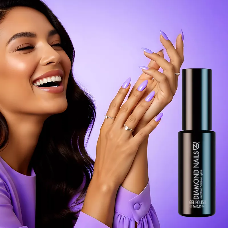 Expressz szállítás Gél Lakk - Playful Lavender, Lila - DN262 - 4ml - Hema mentes